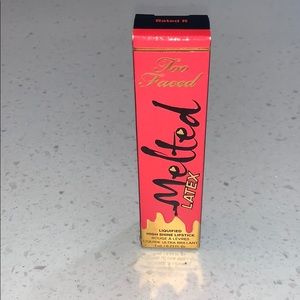 Too faced melted latex lipstick